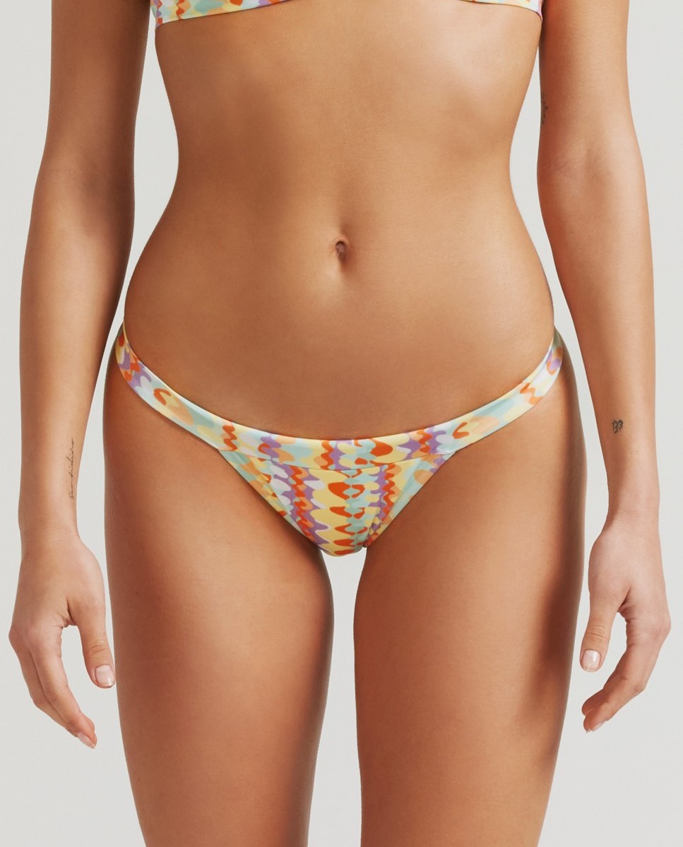 Cueca de Biquíni Sporty Freedom Clássica e com Forro Multicolor-1