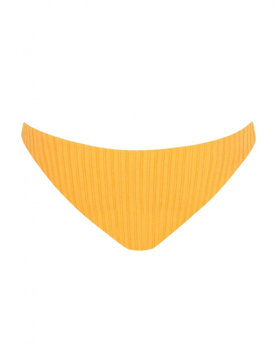 Cueca de Biquíni Soft Guateque Clássica com Tecido Estrutura e Forro Laranja-forte-5