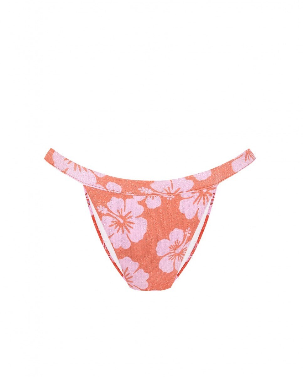 Cueca de Biquíni Maui com Tecido Lurex e Forro Multicolor-4