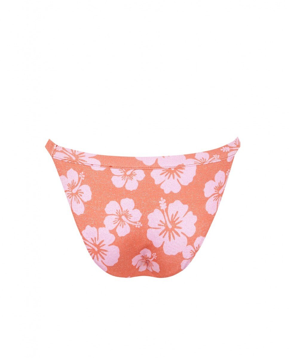 Cueca de Biquíni Maui com Tecido Lurex e Forro Multicolor-5