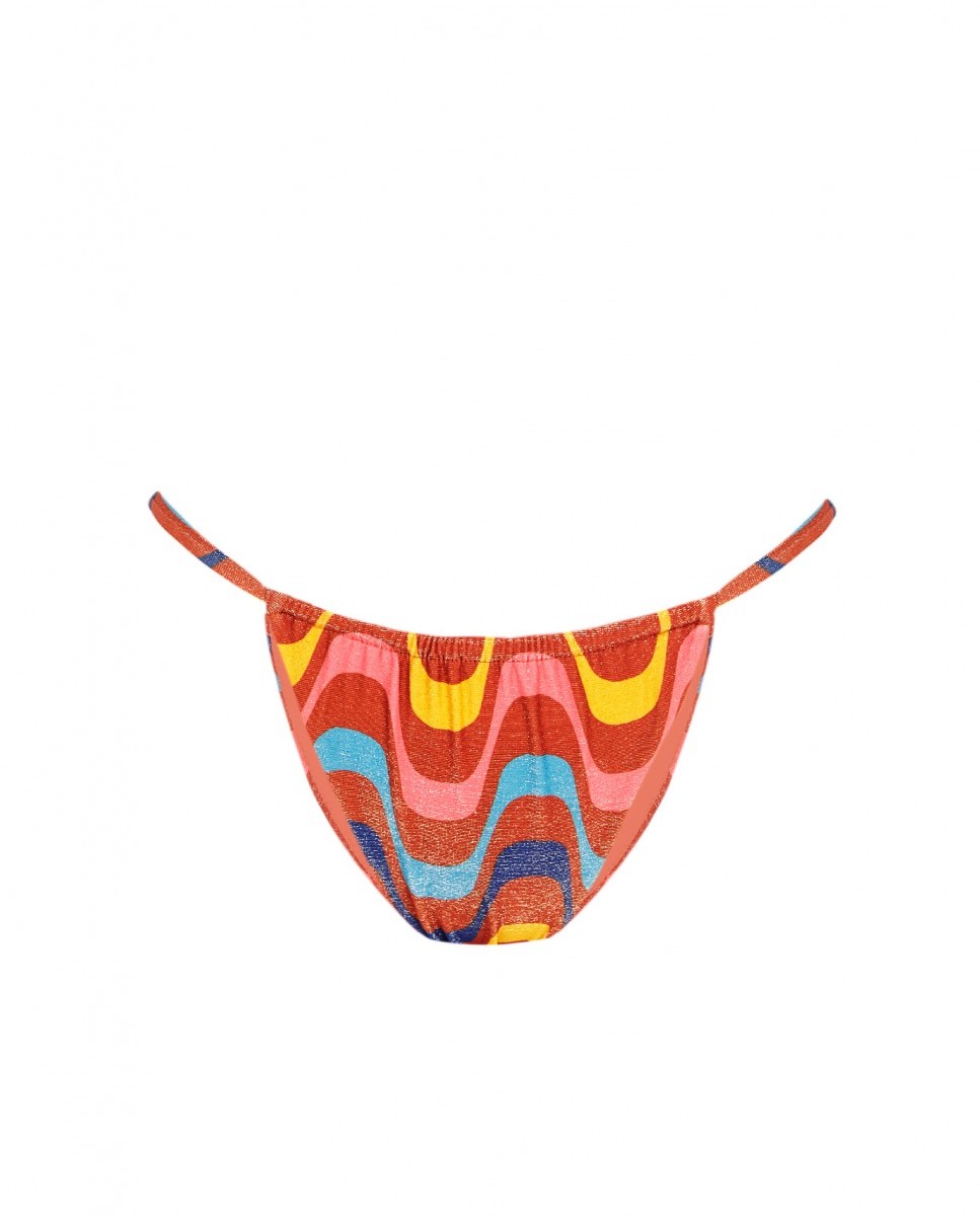 Cueca de Biquíni Balconette Riviera Brasileira Multicolor-3