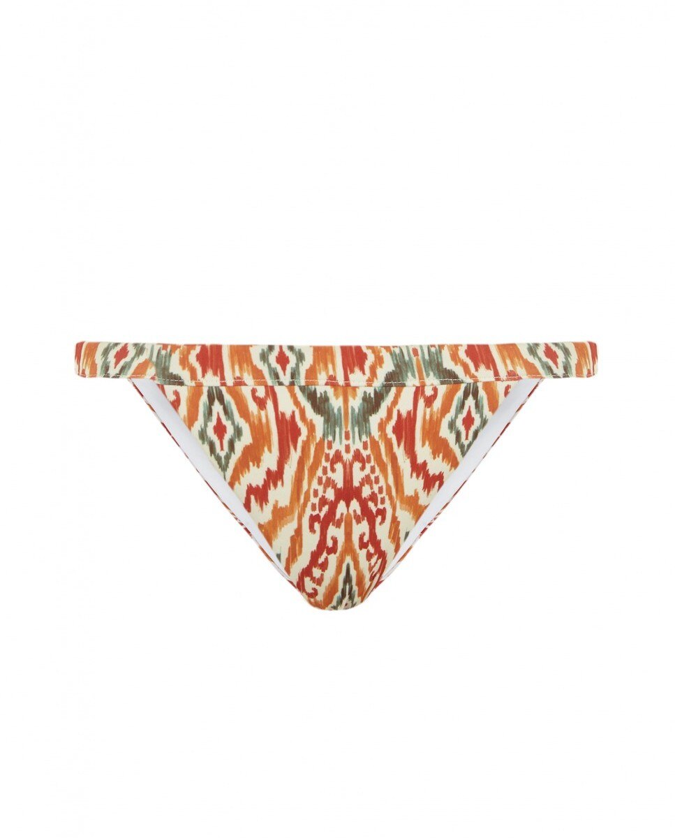 Cueca de Biquíni Allegria com Forro Multicolor-4