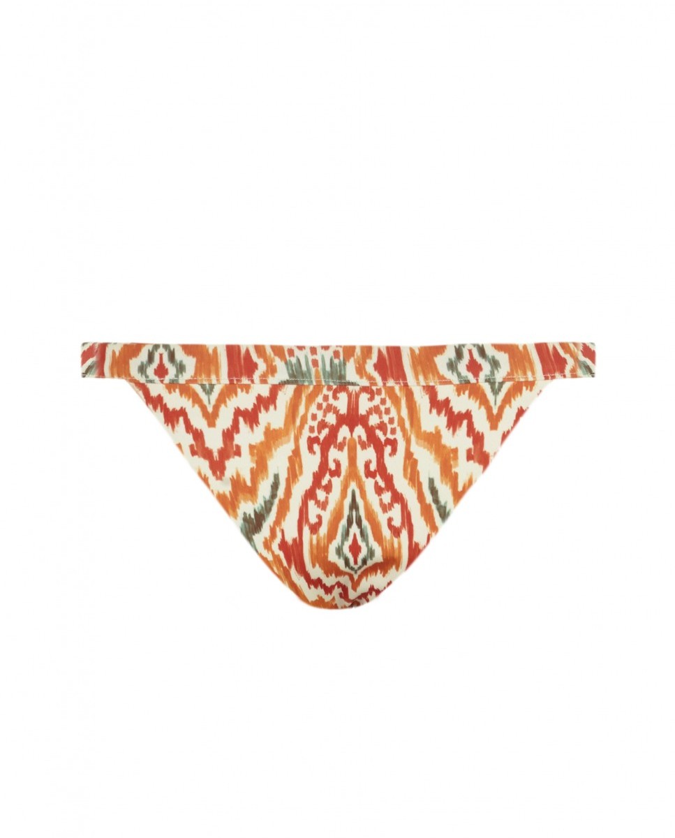 Cueca de Biquíni Allegria com Forro Multicolor-5