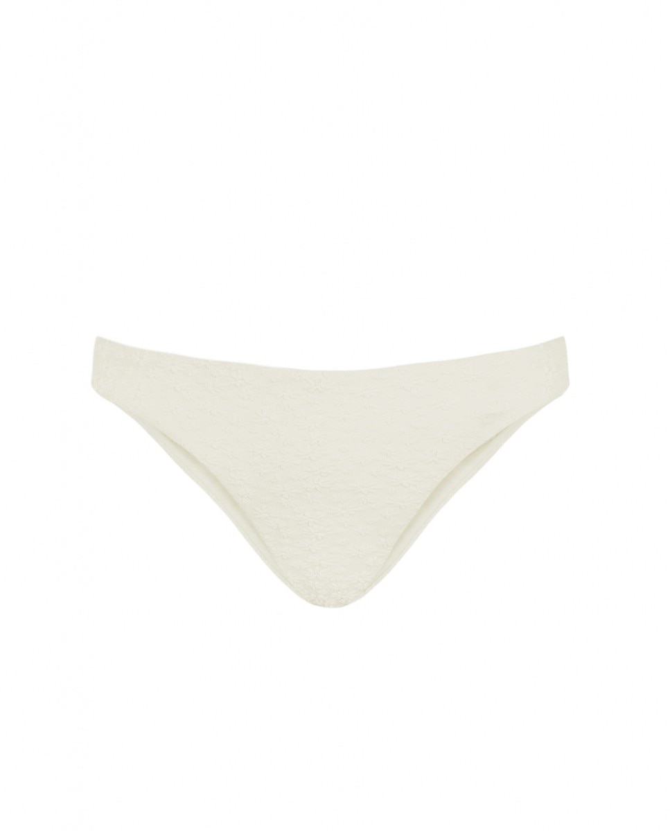 Cueca de Biquíni Alessandra Brasileira com Tecido Estruturado Cru-4
