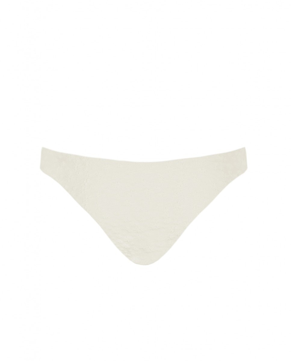 Cueca de Biquíni Alessandra Brasileira com Tecido Estruturado Cru-5