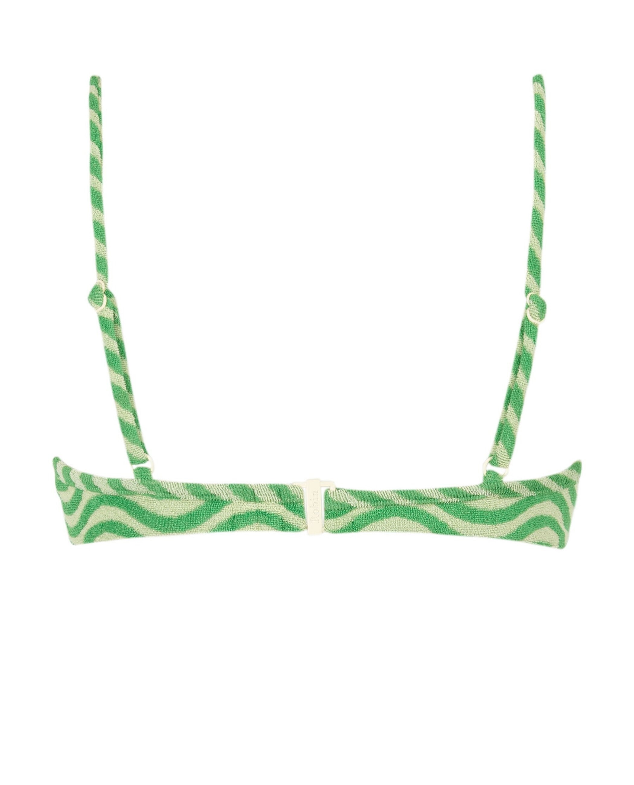 Top de Biquíni Balconette Samba com Estrutura e Foams Amovíveis Verde-4