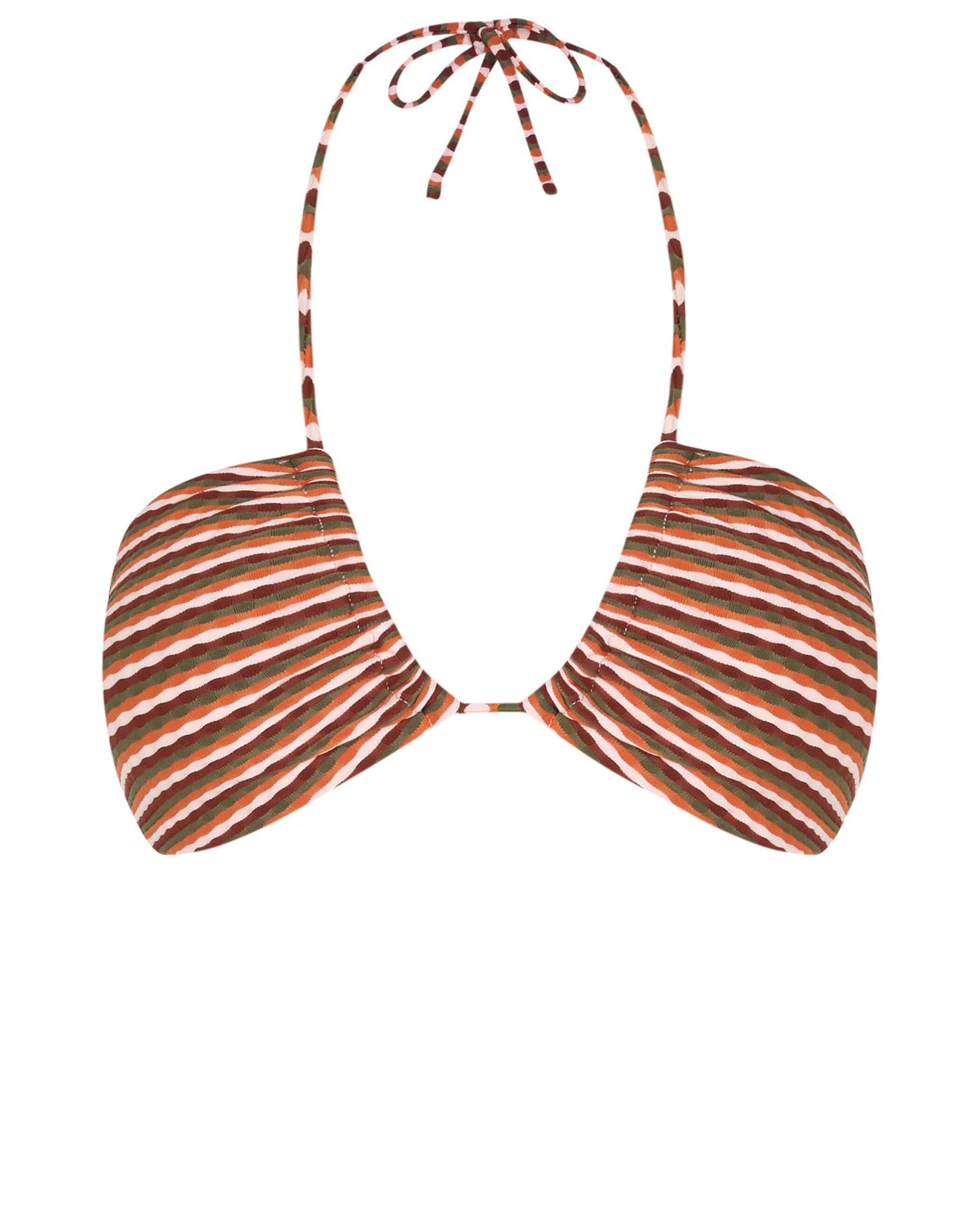 Top de Biquíni Halty Valley com Estrutura, Fecho Multiposições e Foams Amovíveis Multicolor-3