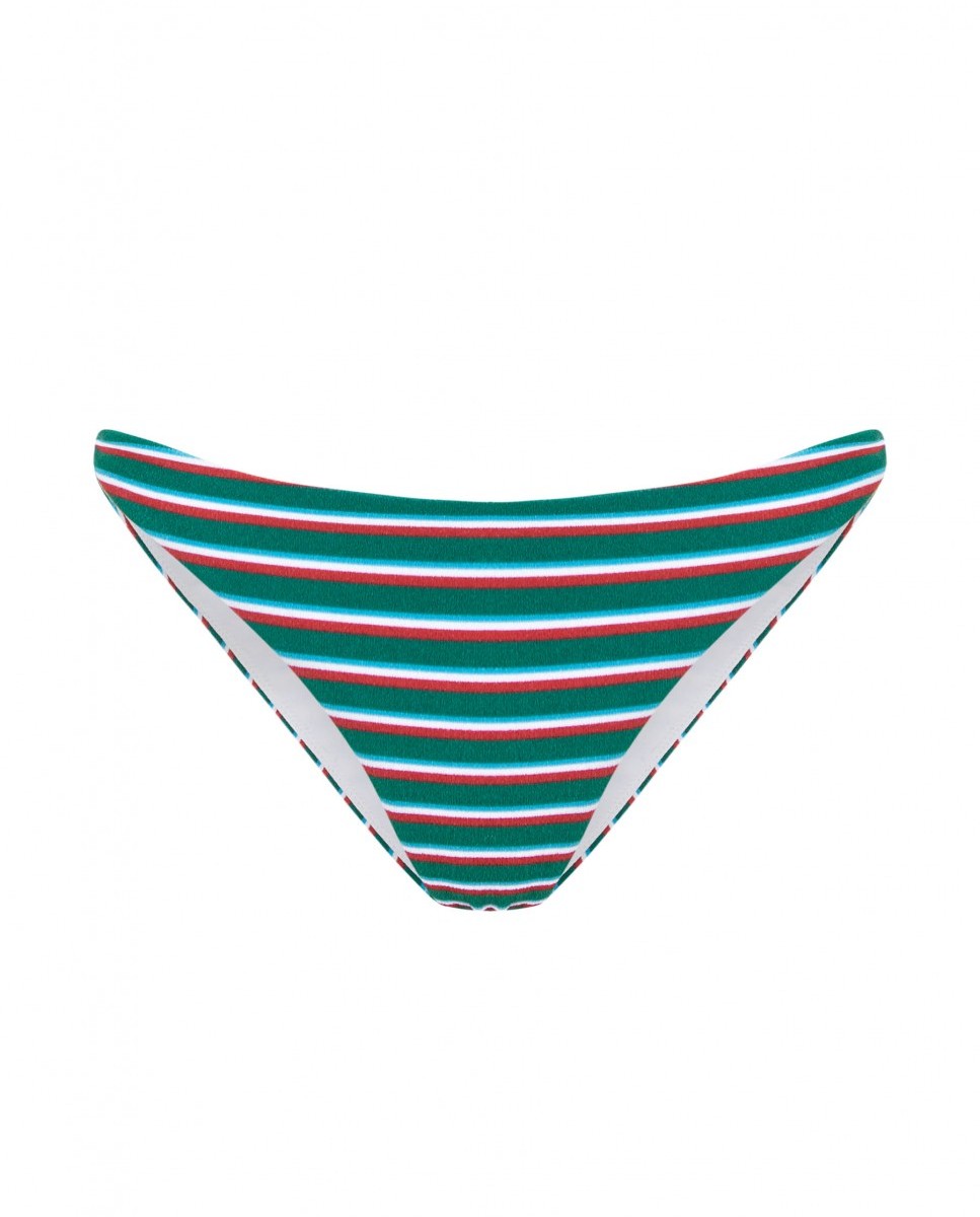 Cueca de Biquíni Coyote com Tecido Toalha e Forro Multicolor-4