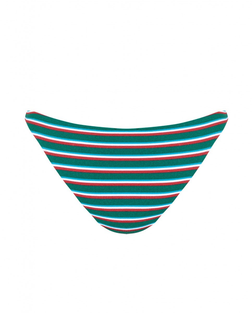 Cueca de Biquíni Coyote com Tecido Toalha e Forro Multicolor-5