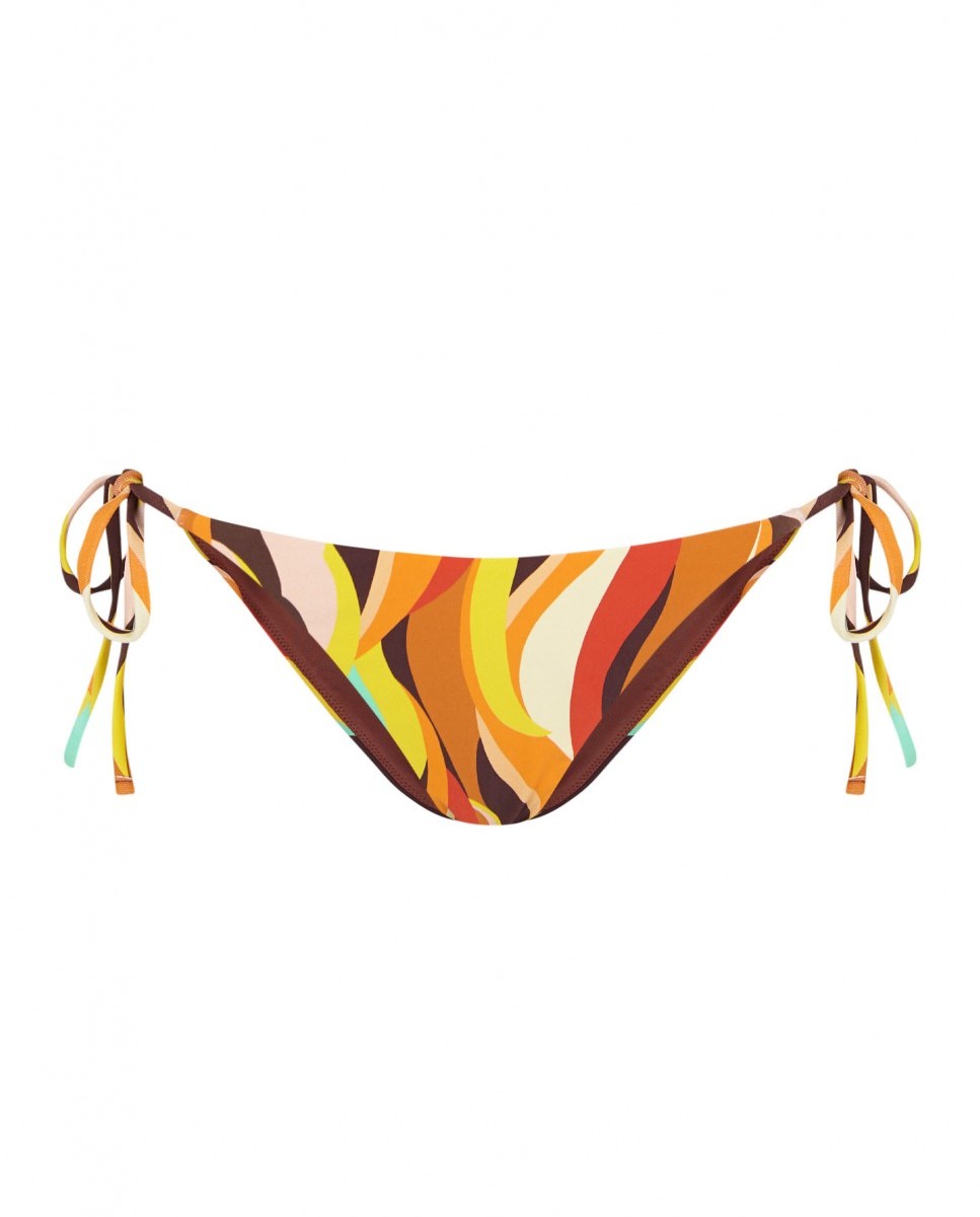 Cueca de Biquíni Fuego com Forro Multicolor-4