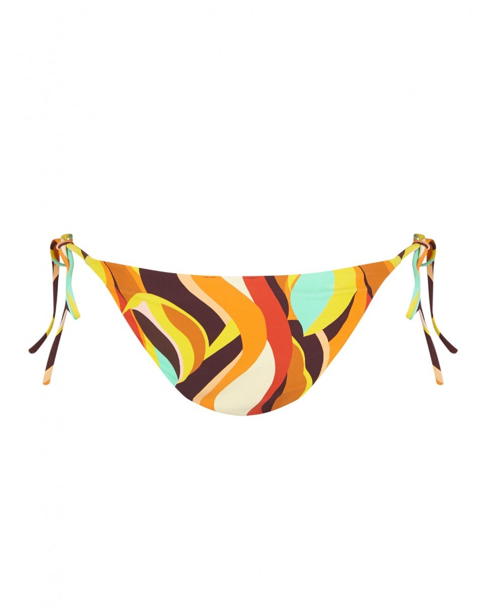 Cueca de Biquíni Fuego com Forro Multicolor-5