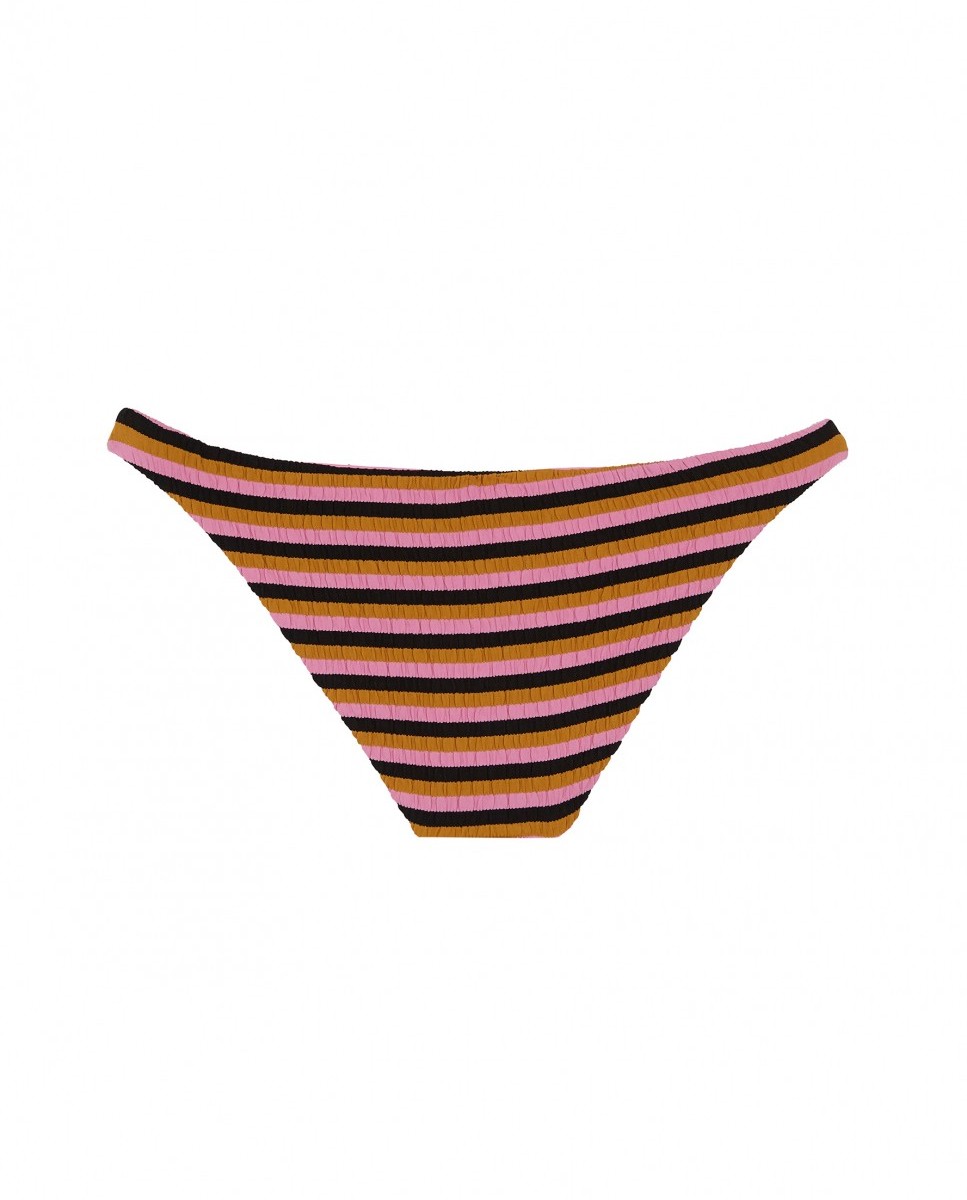 Cueca de Biquíni Butterfly com Estrutura e Forro Multicolor-4