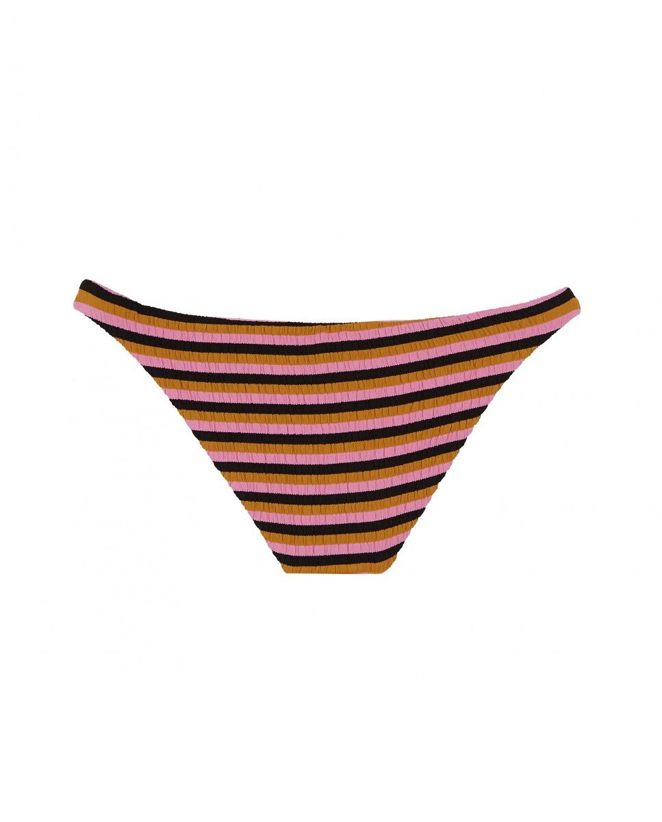 Cueca de Biquíni Butterfly com Estrutura e Forro Multicolor-4