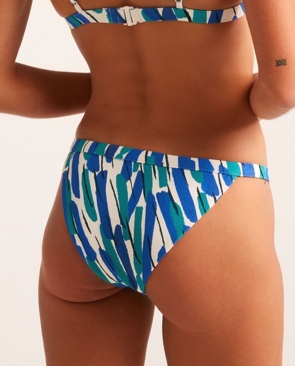 Cueca de Biquíni Configs Malibú com Estrutura e Forro Multicolor-2