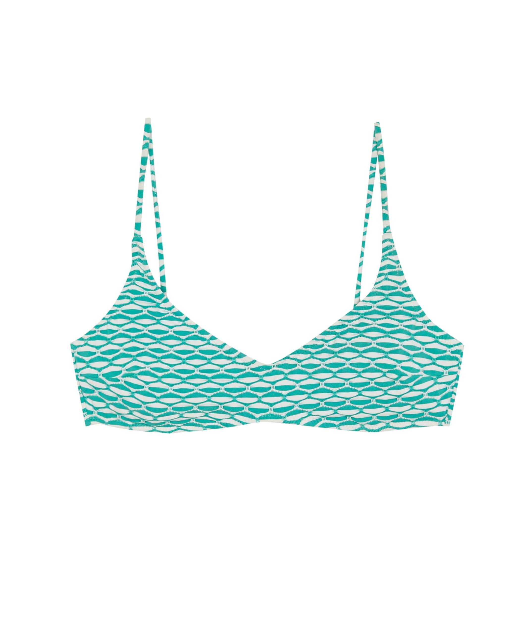 Top de Biquíni Vela Aurora com Estrutura e Foams Amovíveis Multicolor-3