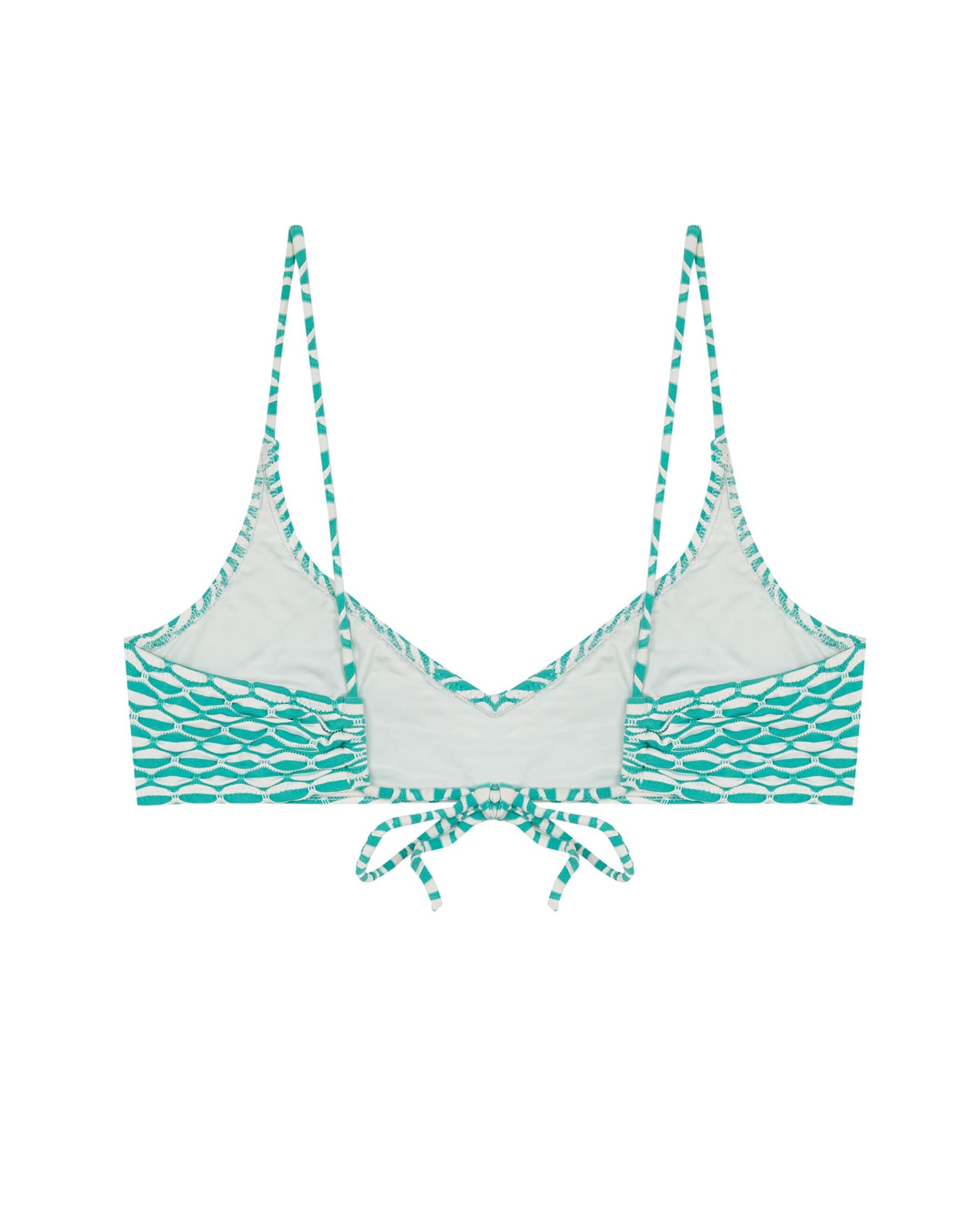 Top de Biquíni Vela Aurora com Estrutura e Foams Amovíveis Multicolor-4