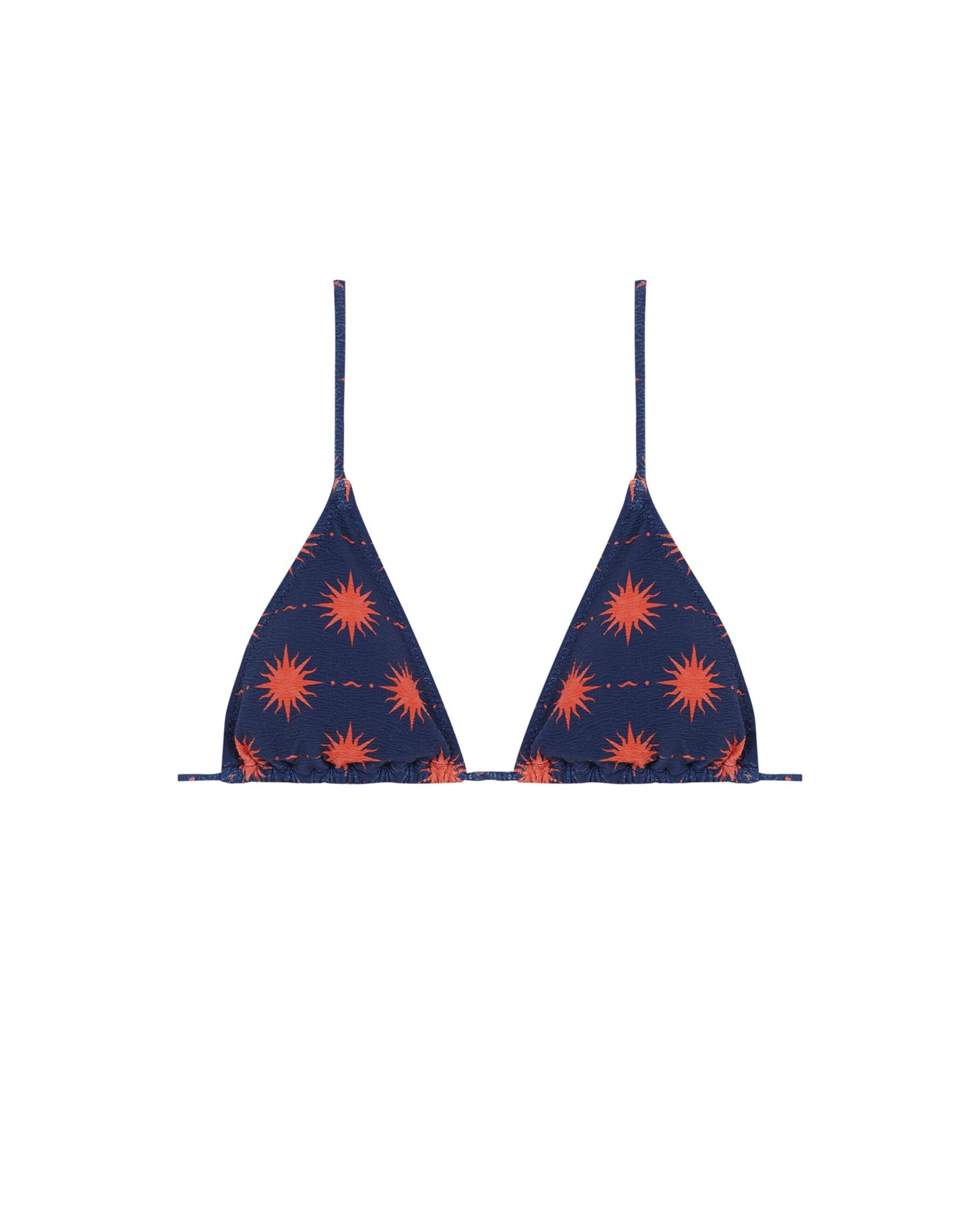 Top de Biquíni Triângulo Astroblue com Estrutura e Foams Amovíveis Multicolor-3