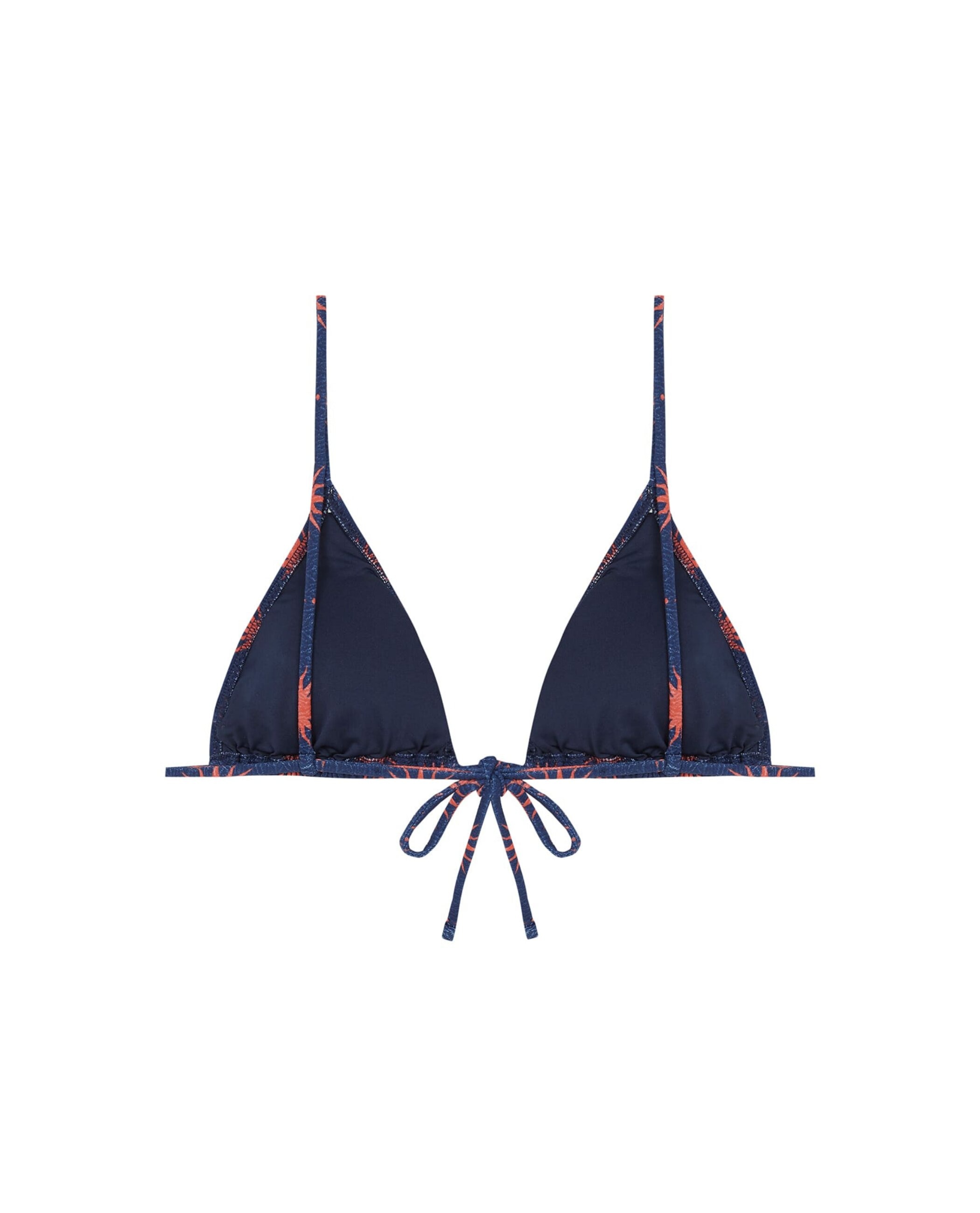 Top de Biquíni Triângulo Astroblue com Estrutura e Foams Amovíveis Multicolor-4