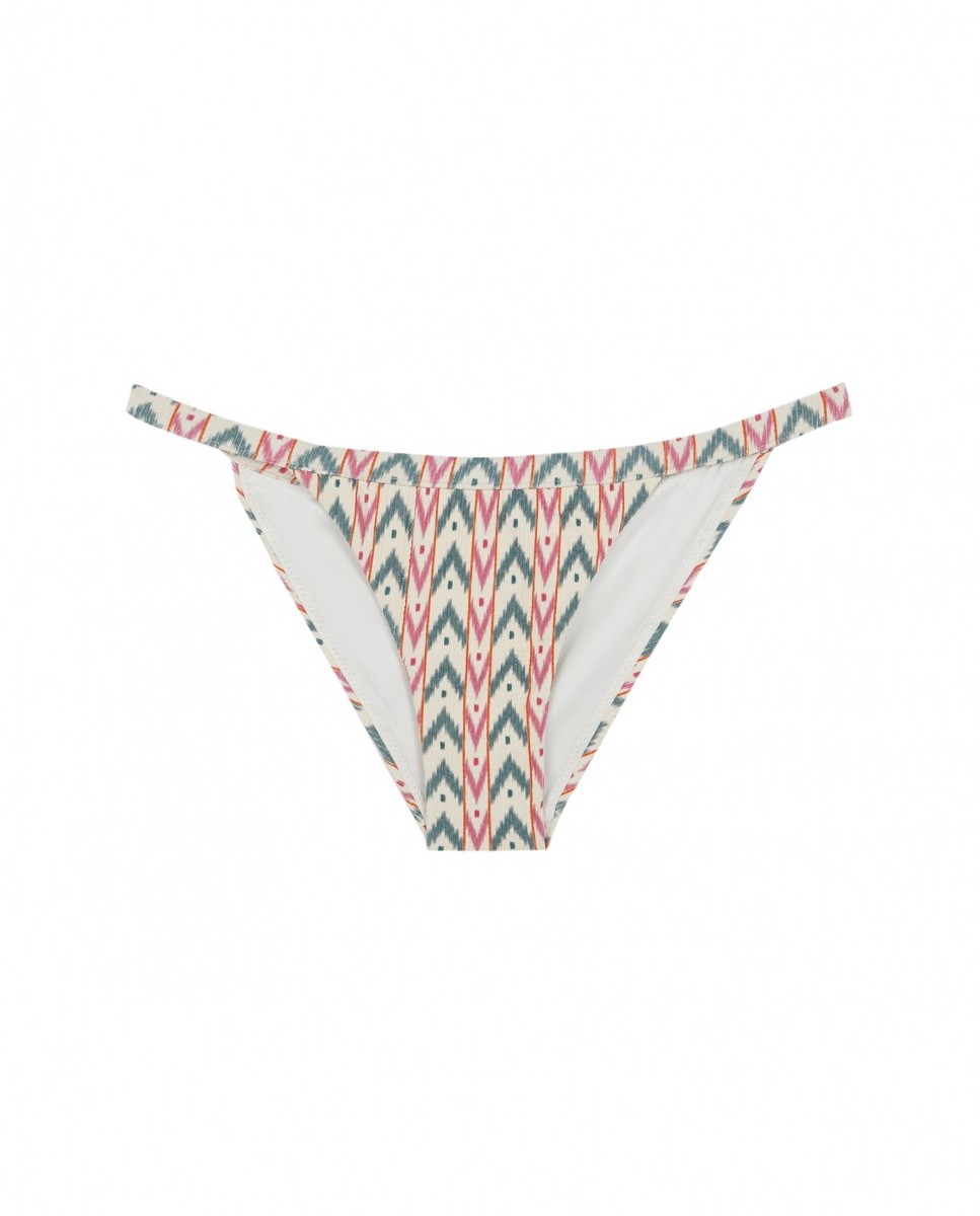 Cueca de Biquíni Formentor com Estrutura e Forro Multicolor-3