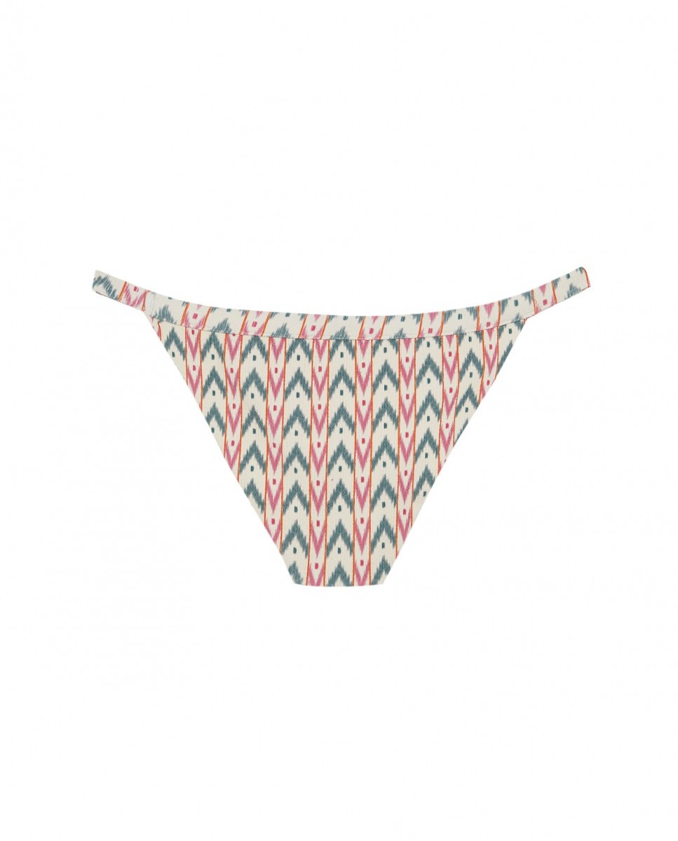 Cueca de Biquíni Formentor com Estrutura e Forro Multicolor-4