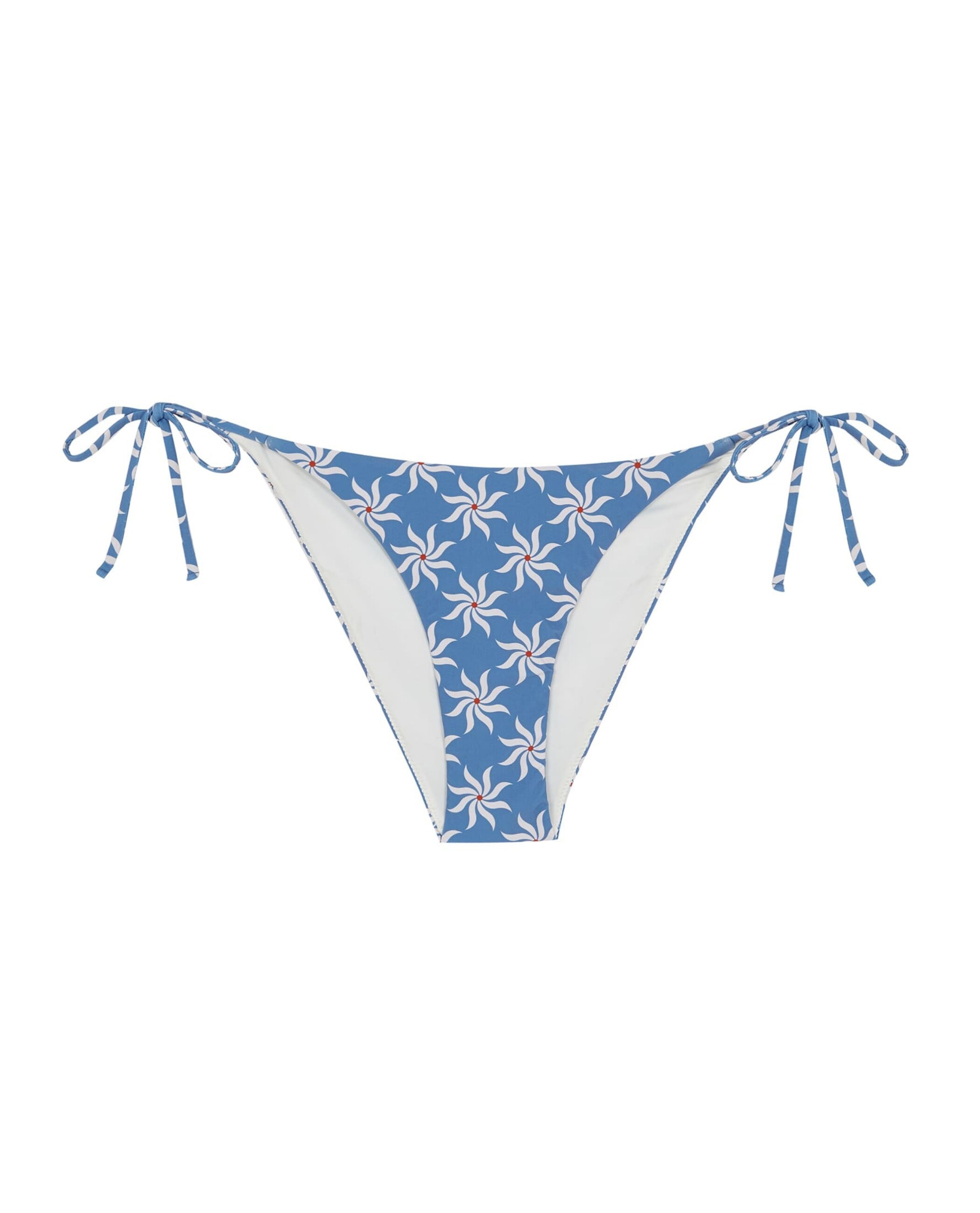 Cueca de Biquíni Magnoliablue com Laço e Forro Multicolor-3