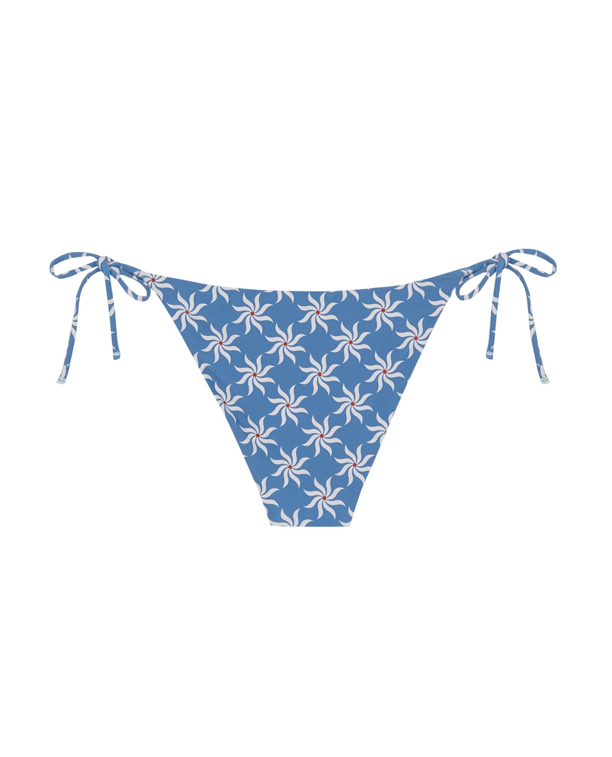 Cueca de Biquíni Magnoliablue com Laço e Forro Multicolor-4