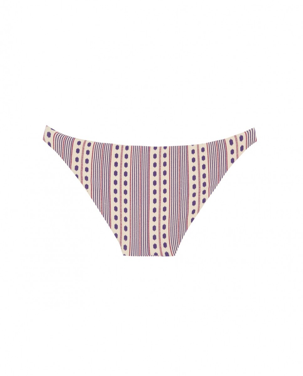 Cueca de Biquíni Puglia com Estrutura e Forro Multicolor-4
