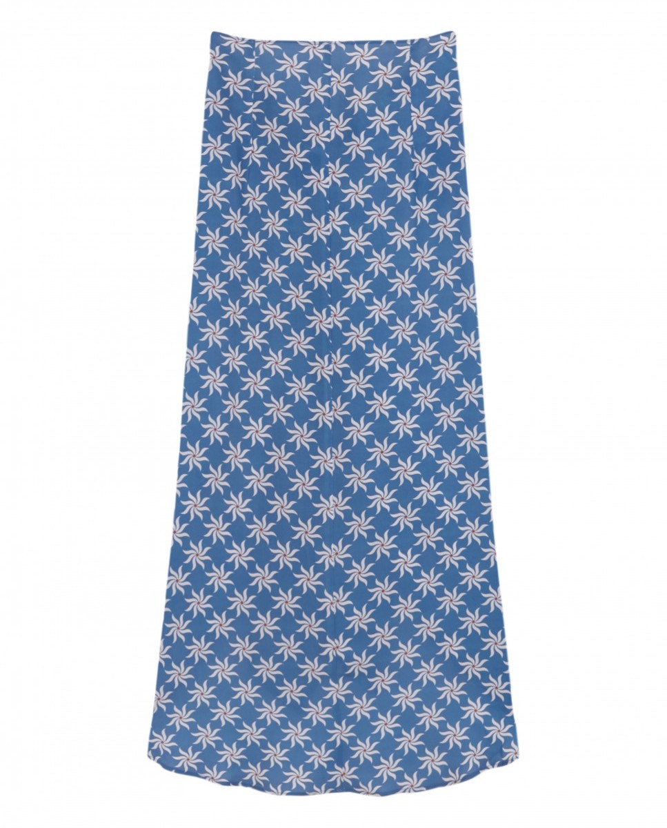 Saia Pareo Magnoliablue Multicolor-5