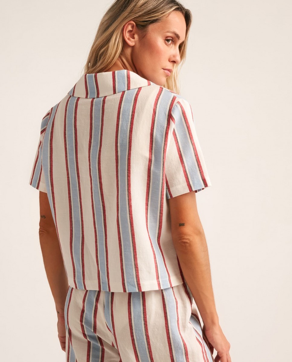 Camisa de Praia Algarve Multicolor-2