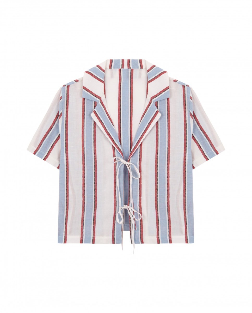 Camisa de Praia Algarve Multicolor-4