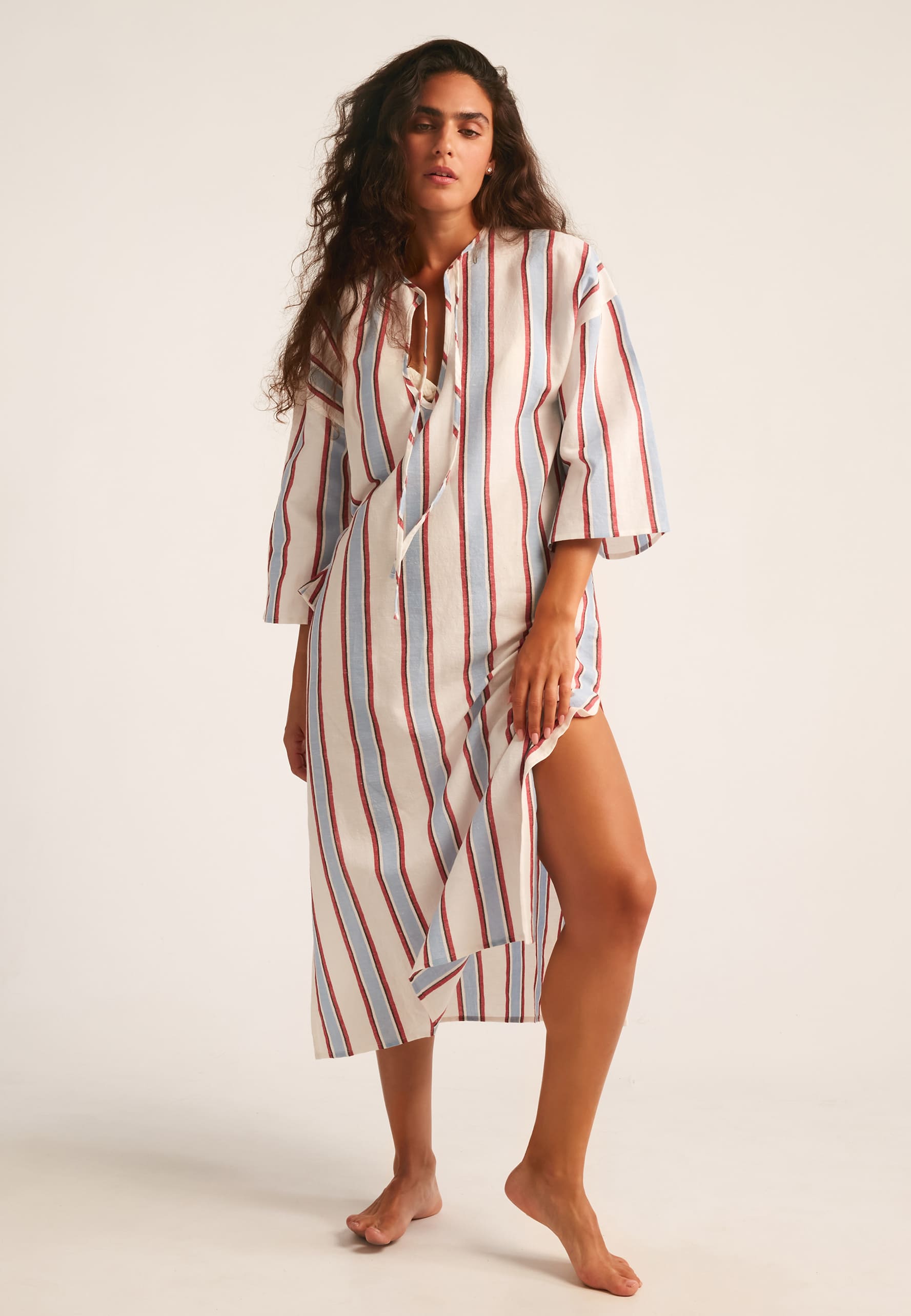 Kaftan de Praia Algarve Multicolor-4