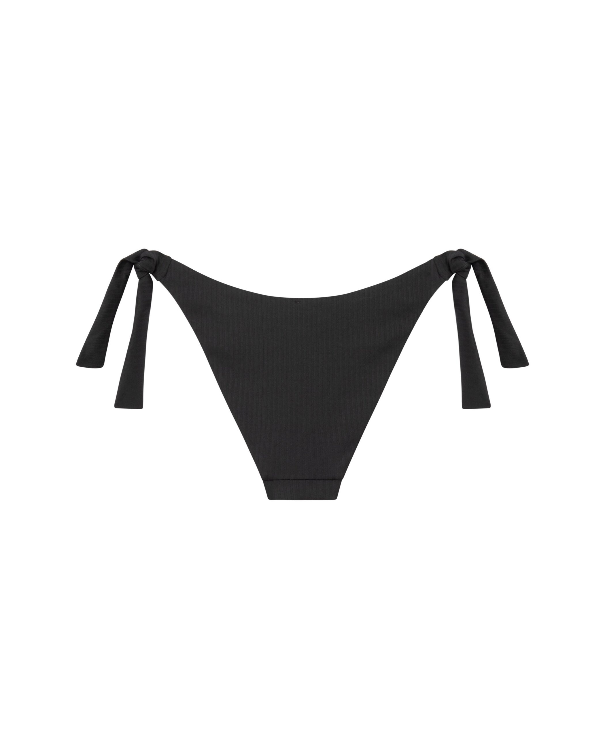 Cueca de Biquíni Antracite com Cobertura Clássica, Laço e Estrutura Antracite-4