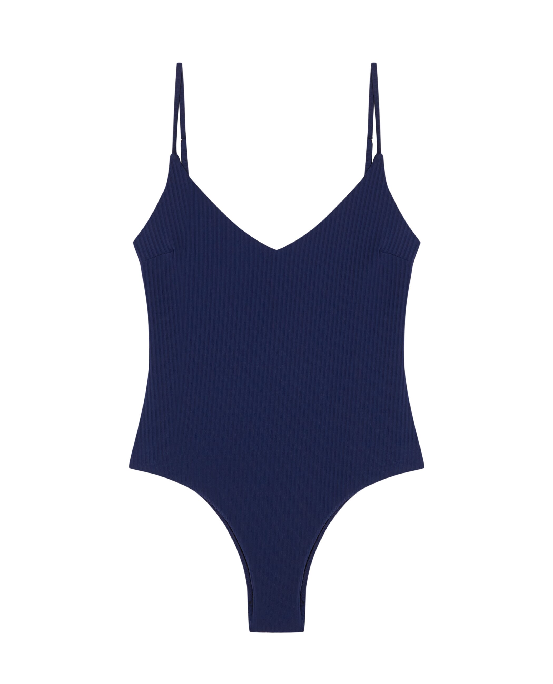 Fato de Banho Azzurro com Estrutura Azul-marinho-3