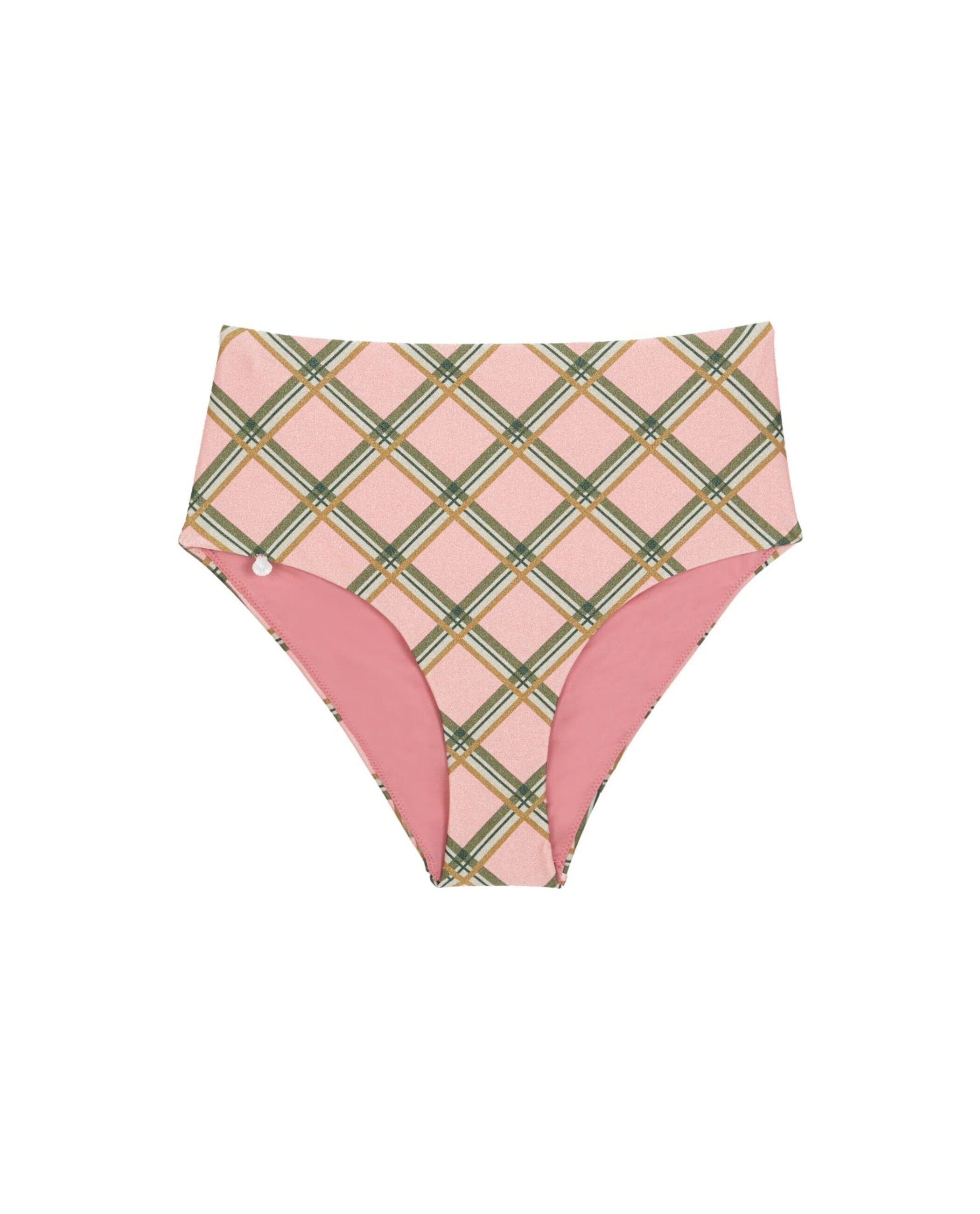 Cueca Alta de Biquíni Afrodita com Cobertura Clássica e Forro Multicolor-3