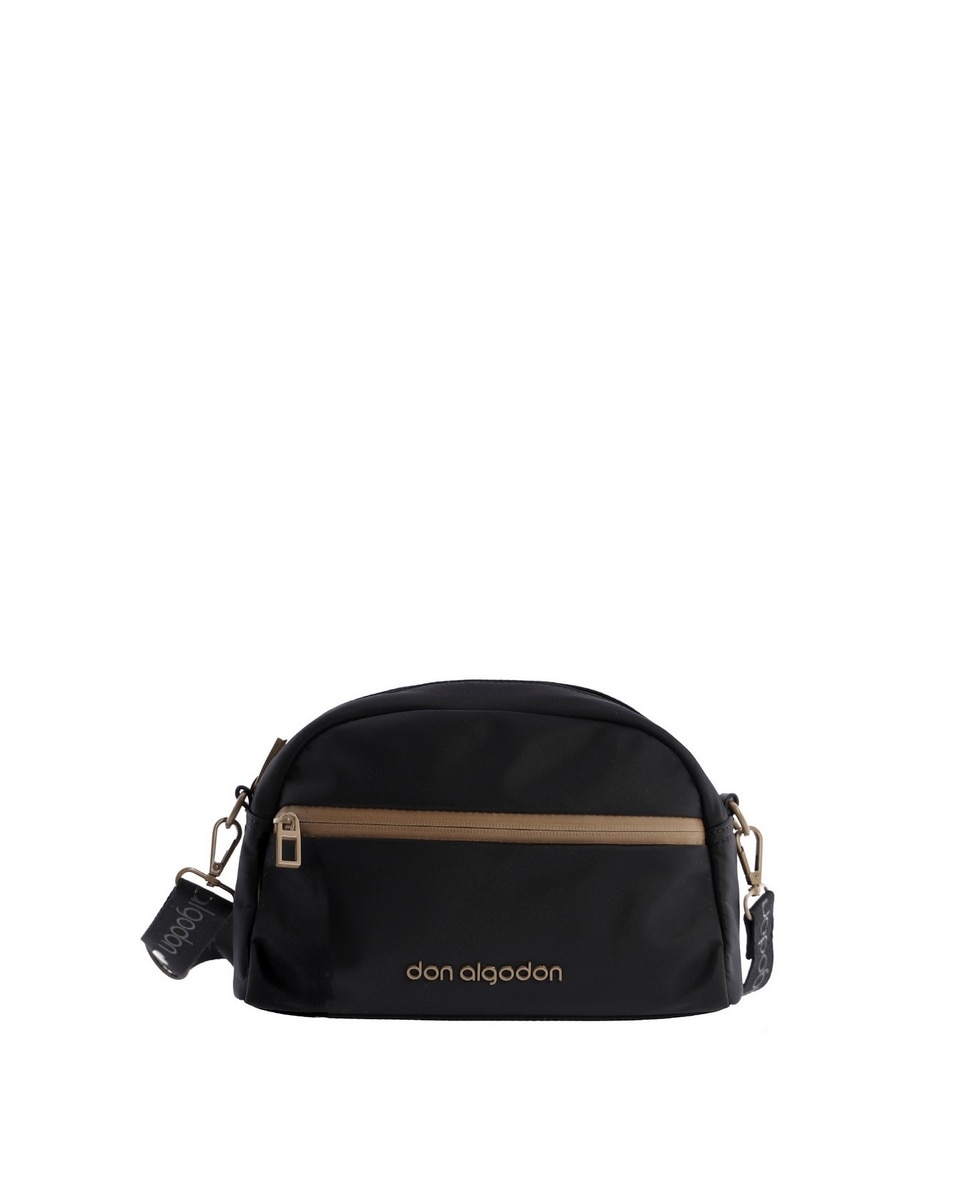 Imagem 0 de Mala a Tiracolo Preta com Fecho Zip