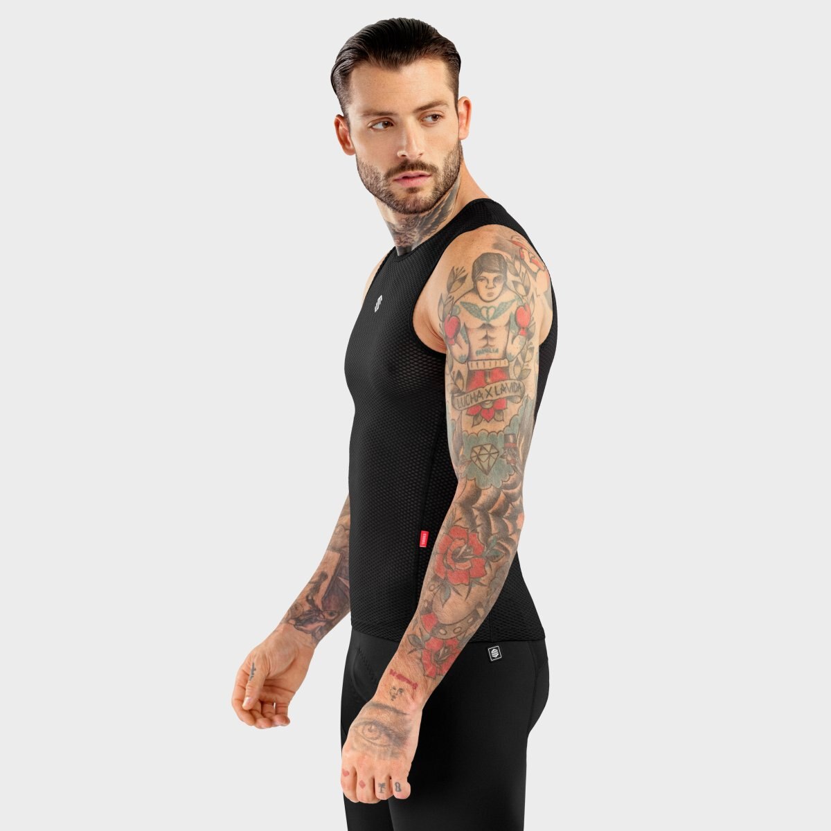 T-shirt Interior Ciclismo Tech-baselayer Siroko Preto-3