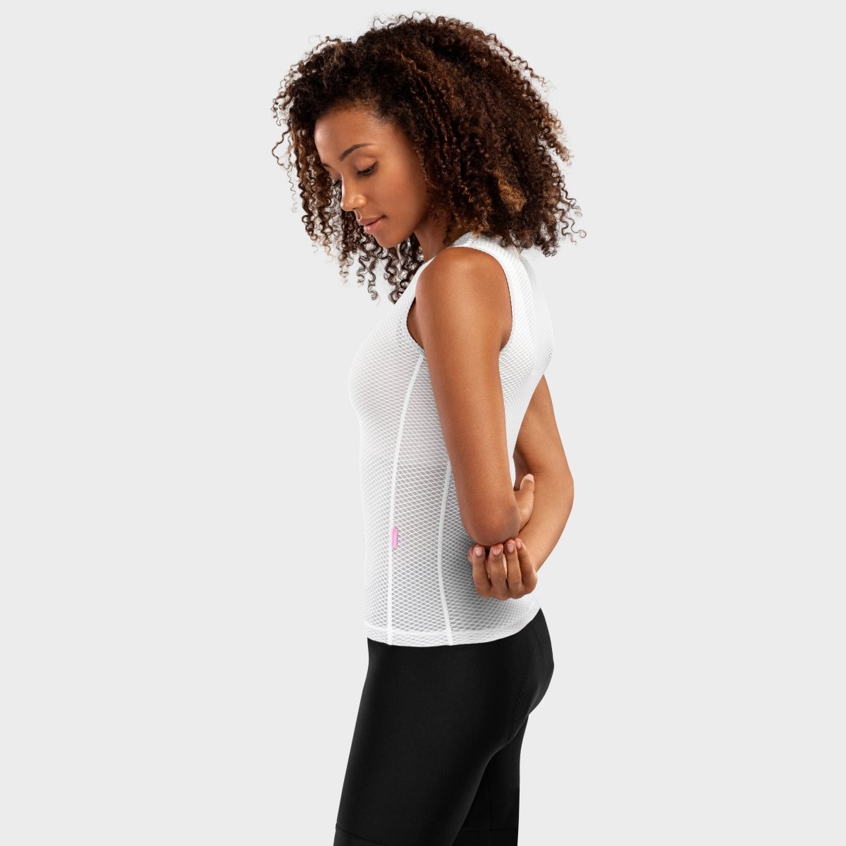 T-shirt Interior Ciclismo Tech-baselayer-w Siroko Branco-3
