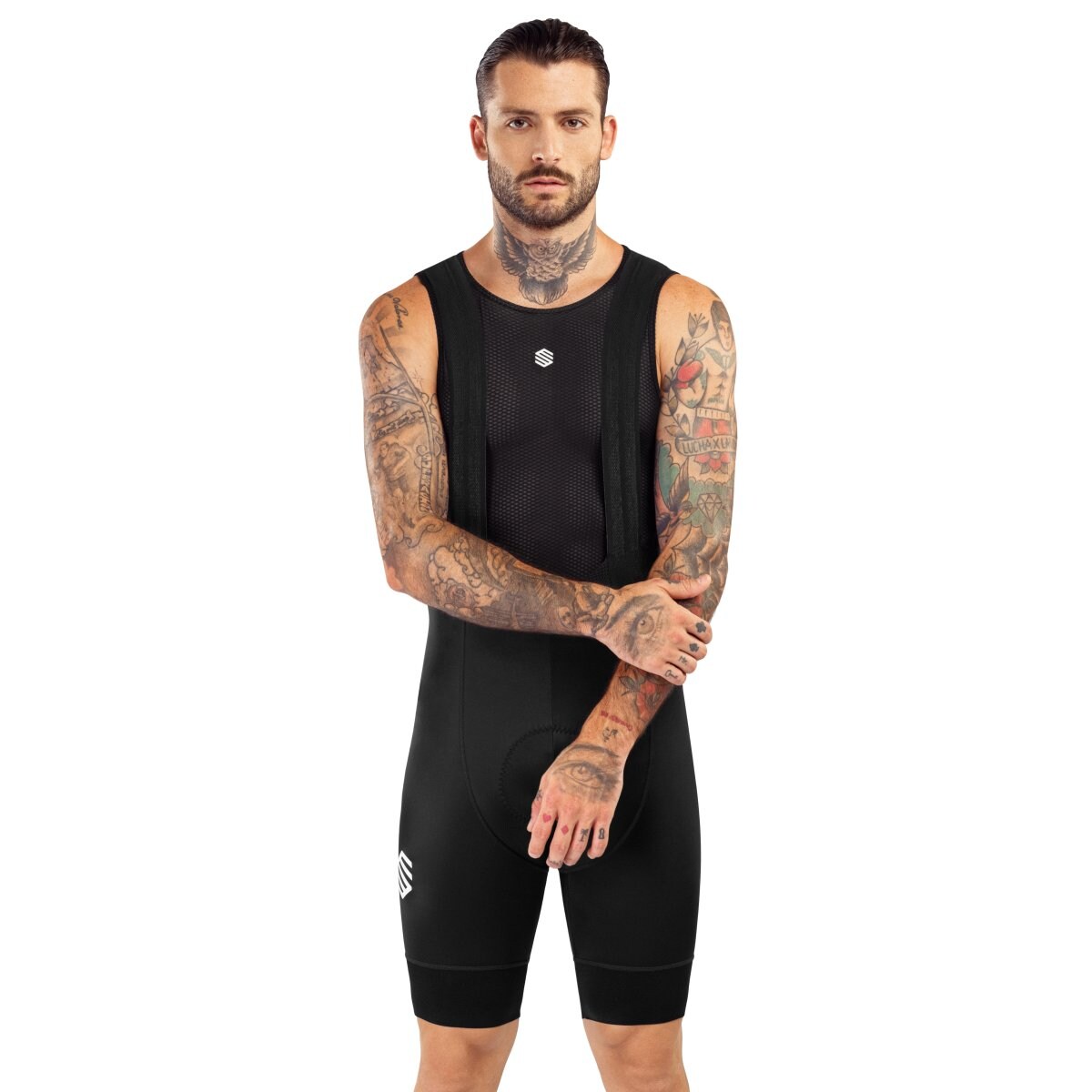 Culotte Curto Ciclismo Bx Resistance Siroko Preto-1
