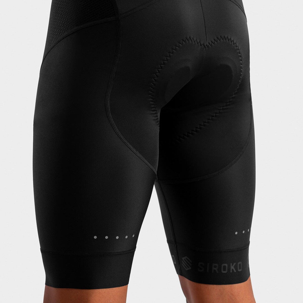 Culotte Curto Ciclismo Srx Pro Elite Siroko Preto-6