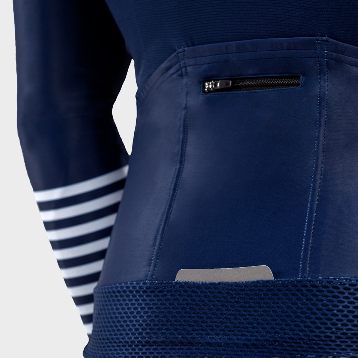 Maillot de Manga Comprida M2 Siroko Azul-marinho-6