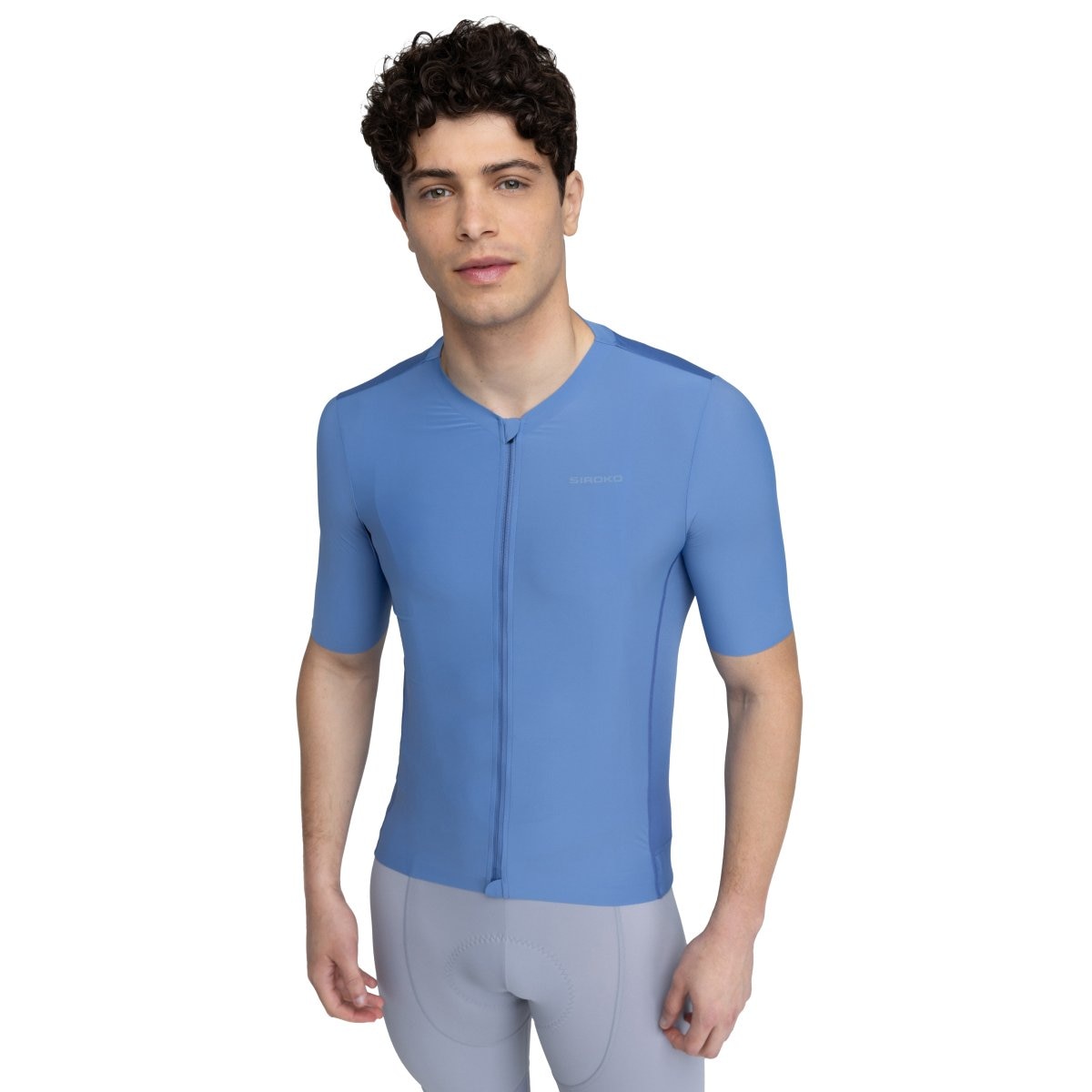 Maillot de Manga Curta Ultraligeiro Srx Siroko Azul-1