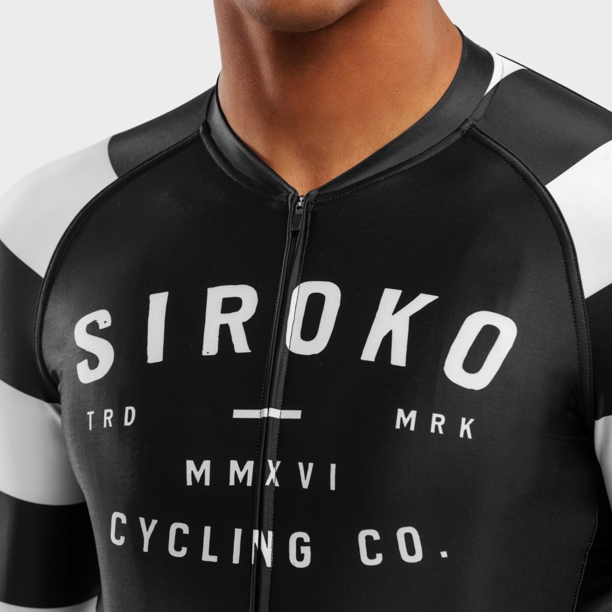 Maillot de Manga Comprida M2 Siroko Preto brilhante-6