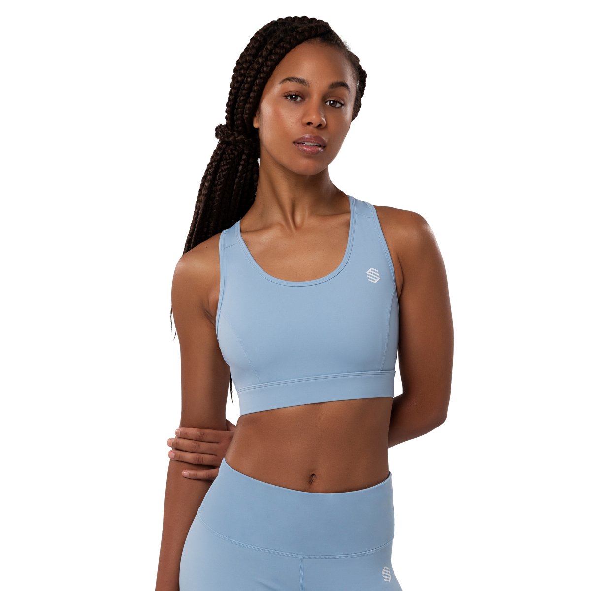 Soutien Desportivo Fitness-bra Siroko Azul-claro-1