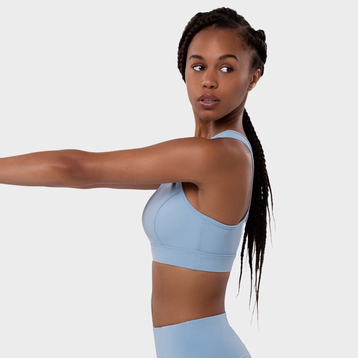 Soutien Desportivo Fitness-bra Siroko Azul-claro-3