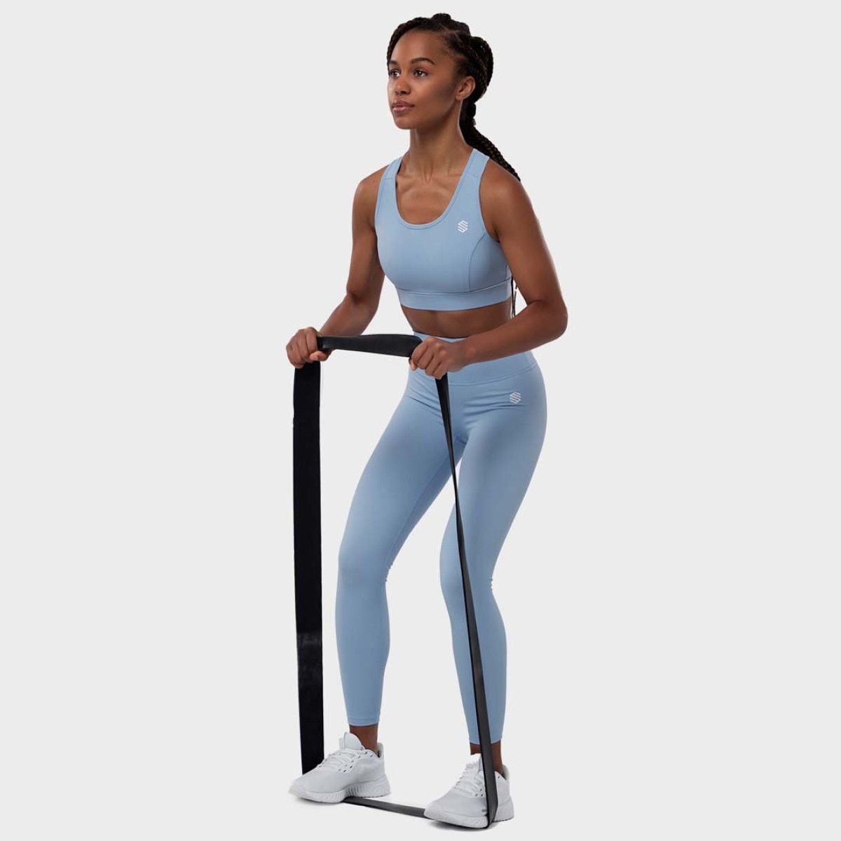 Soutien Desportivo Fitness-bra Siroko Azul-claro-4