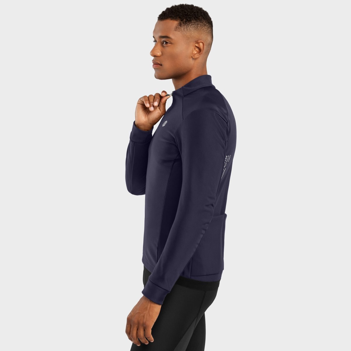 Casaco Softshell Ciclismo J1 Siroko Azul-marinho-3