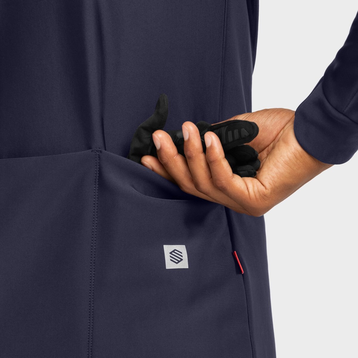 Casaco Softshell Ciclismo J1 Siroko Azul-marinho-5