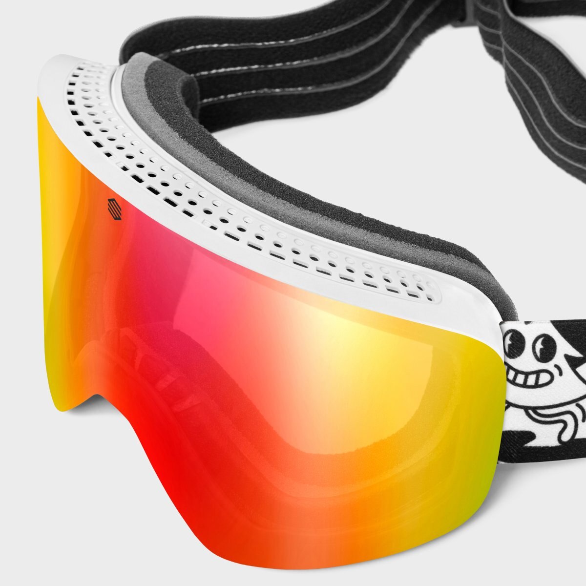 Óculos de Sol para Ski Crianças Gx Kids Snowman Siroko Vermelho-5