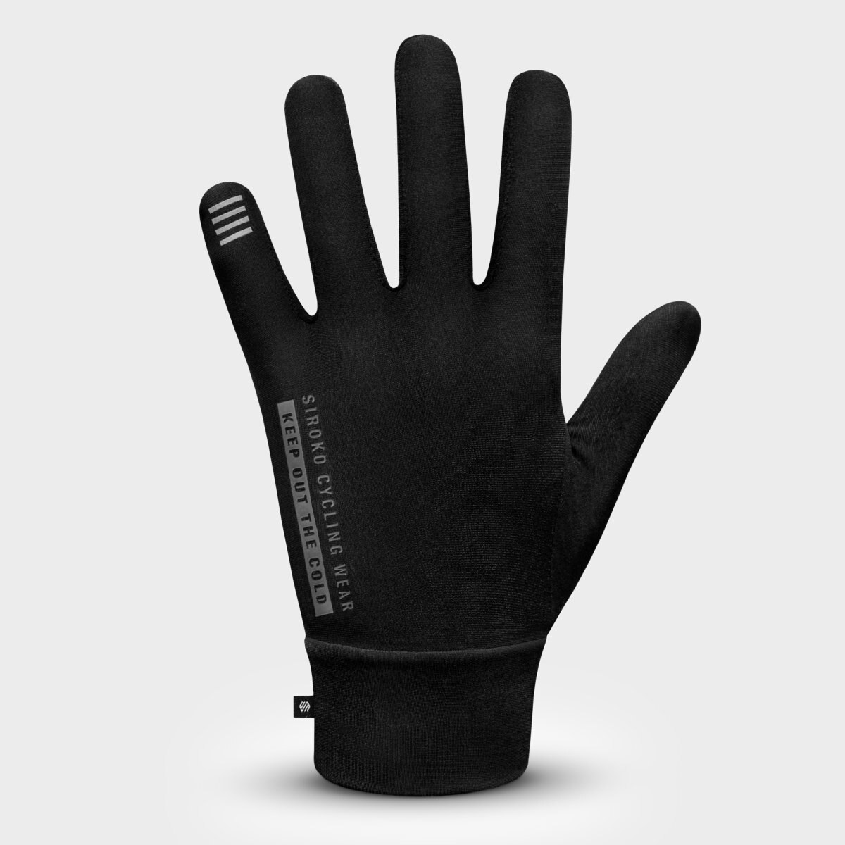 Luvas de Ciclismo Nuremberg Siroko Preto-2