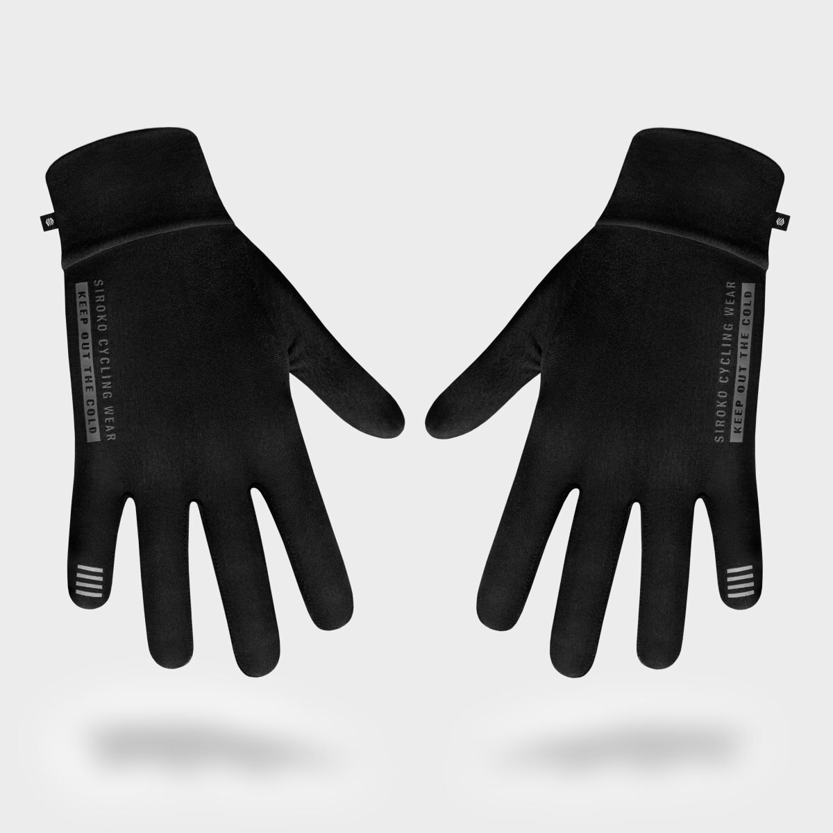 Luvas de Ciclismo Nuremberg Siroko Preto-4